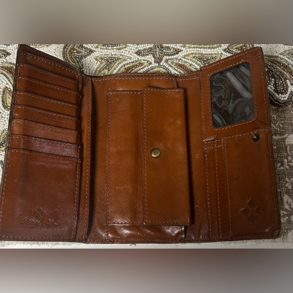 Patricia Nash Wallet Leather Multicolor Trifold - Picture 3 of 5